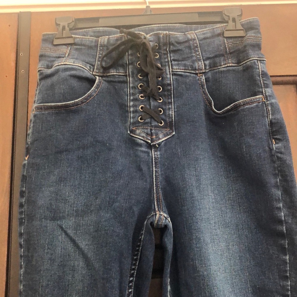 Blue Denim Free People Jeans